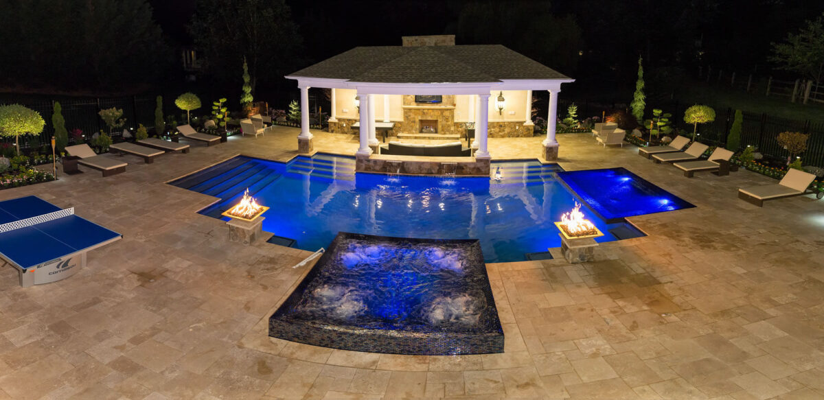 Lighting (Landscape, Hardscape, Pool) - Hardscape Design & Construction ...